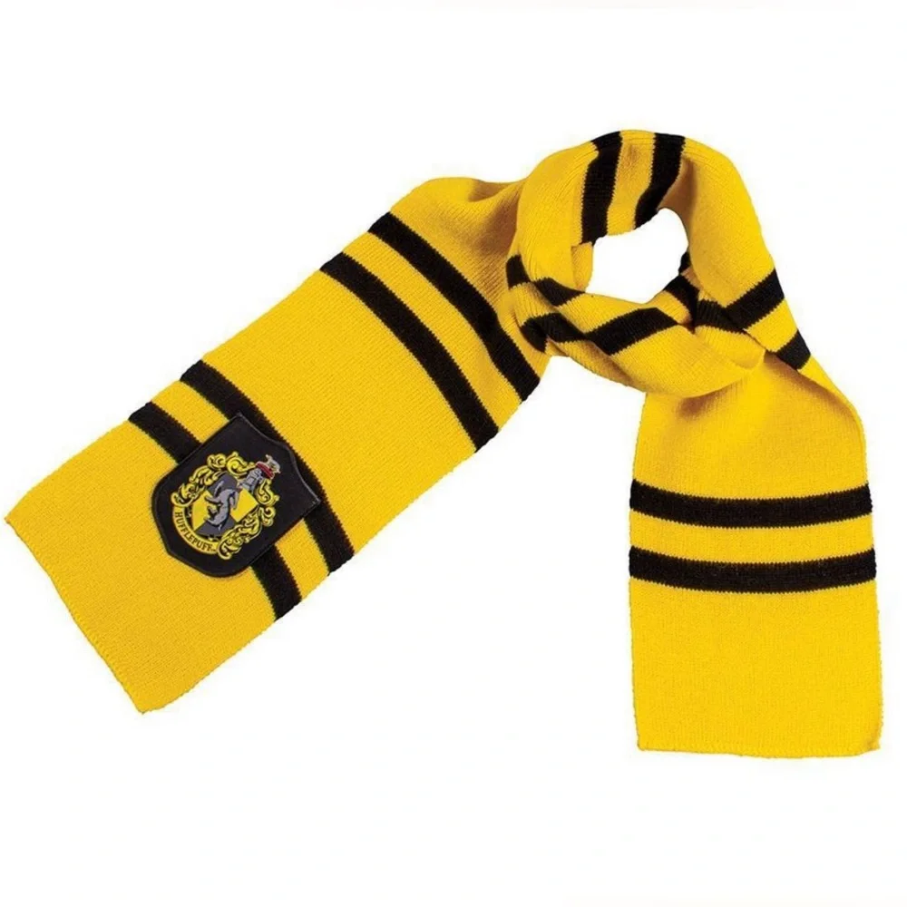 Harry Potter Scarf Wizarding World Hufflepuff Themed Dress Up Costume Accessory